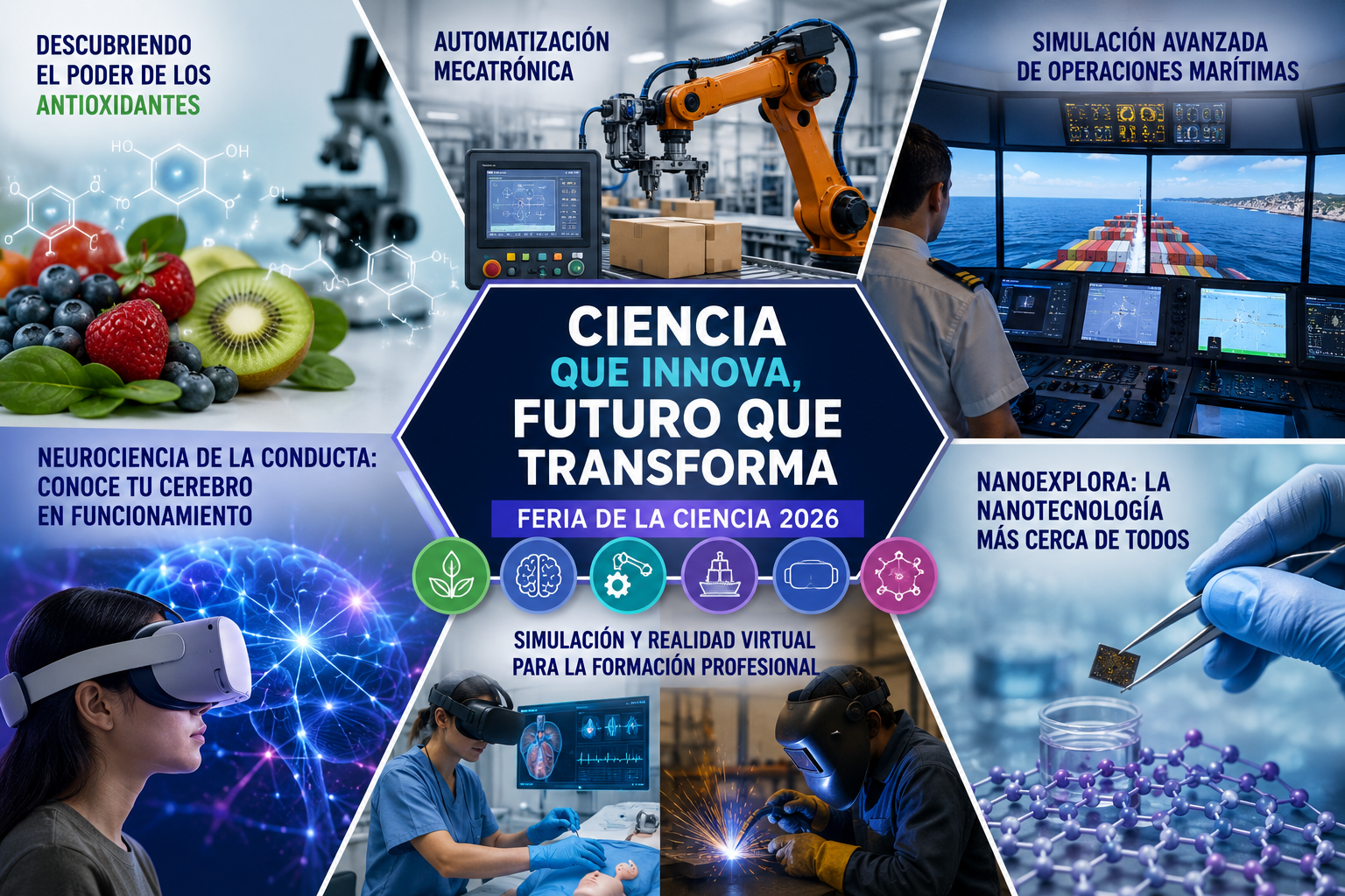 Imagen: Nanotecnología, realidad virtual y automatización para acercar la ciencia a todos los públicos
