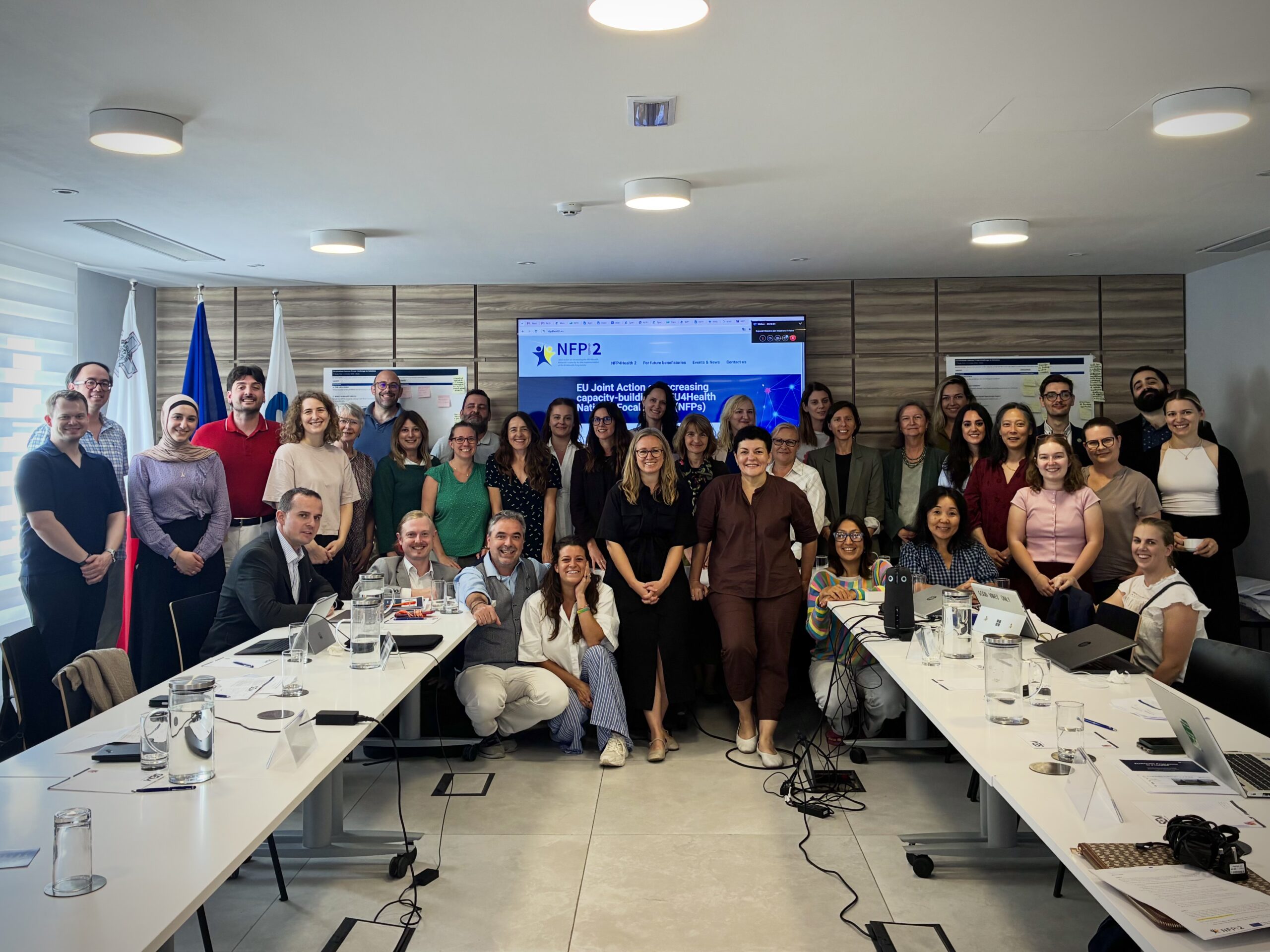 Imagen: FICYT participa en Malta en una reunión del proyecto europeo NFP4Health2 para reforzar el apoyo a la participación en EU4Health