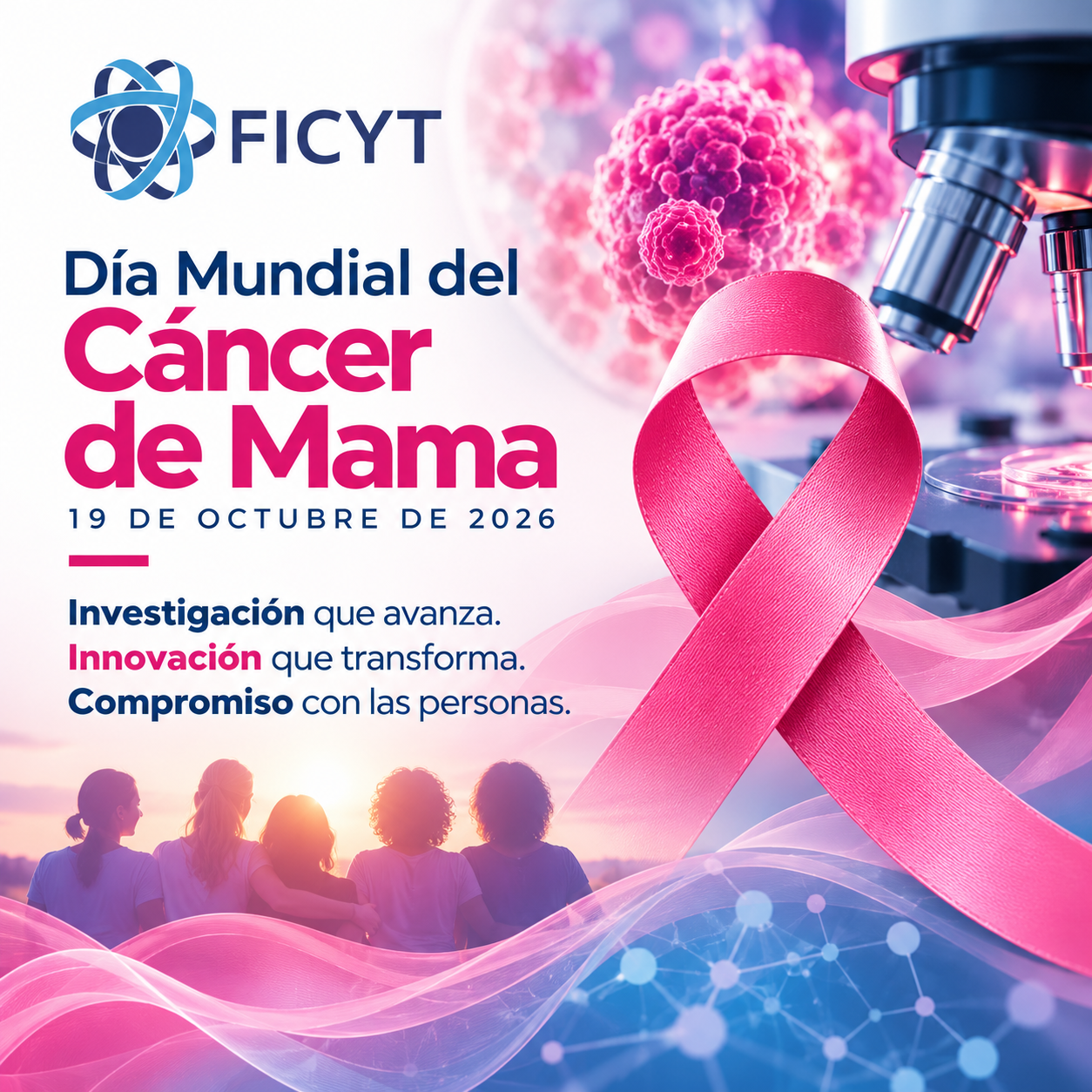 Imagen: Día Mundial del Cáncer de Mama: la investigación y la cooperación internacional, fundamentales para seguir avanzando
